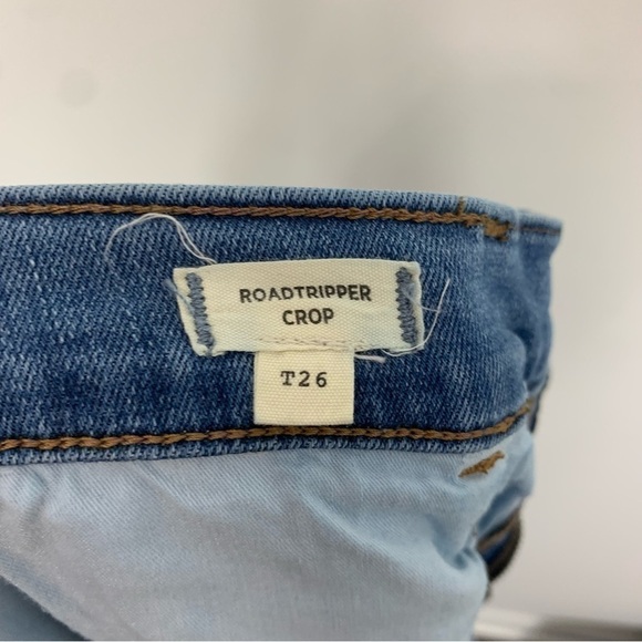 Madewell Roadtripper Crop Jeans Iberia Wash Size 26 Tall - Picture 4 of 13